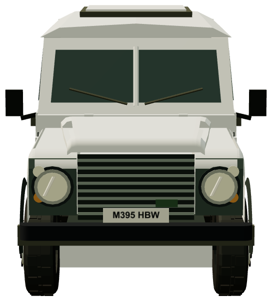 News Media Snatch (Macedonia 2001) — front view, registry 3D render