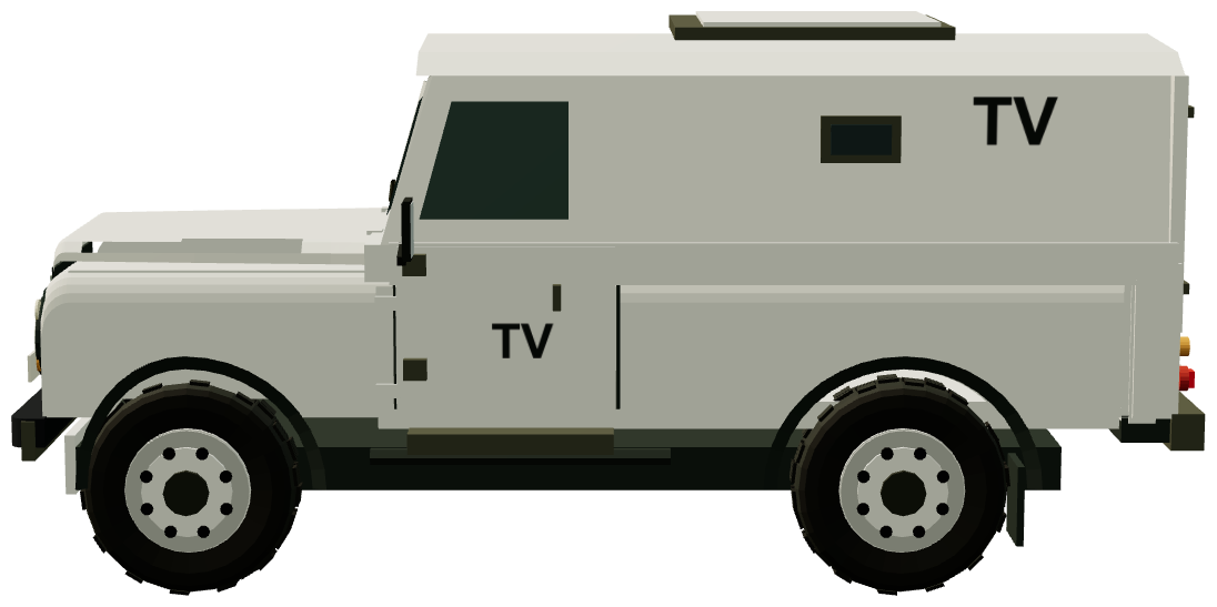News Media Snatch (Macedonia 2001) — side view, registry 3D render