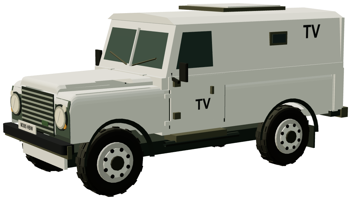 News Media Snatch (Macedonia 2001) — three-quarter view, registry 3D render