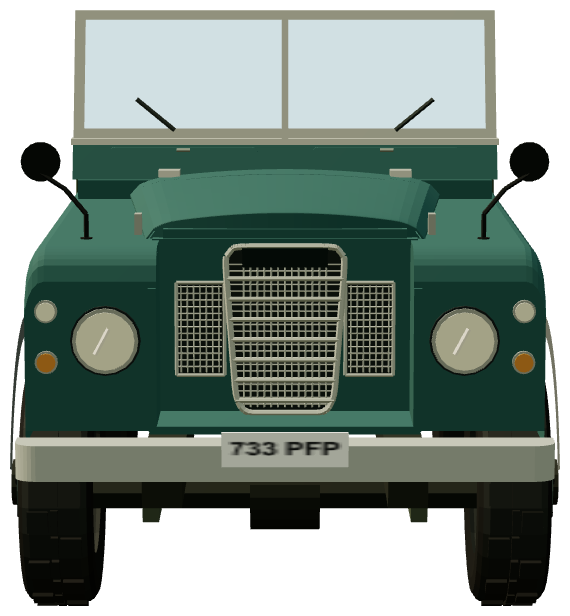 No Time To Die Series III — front view, registry 3D render