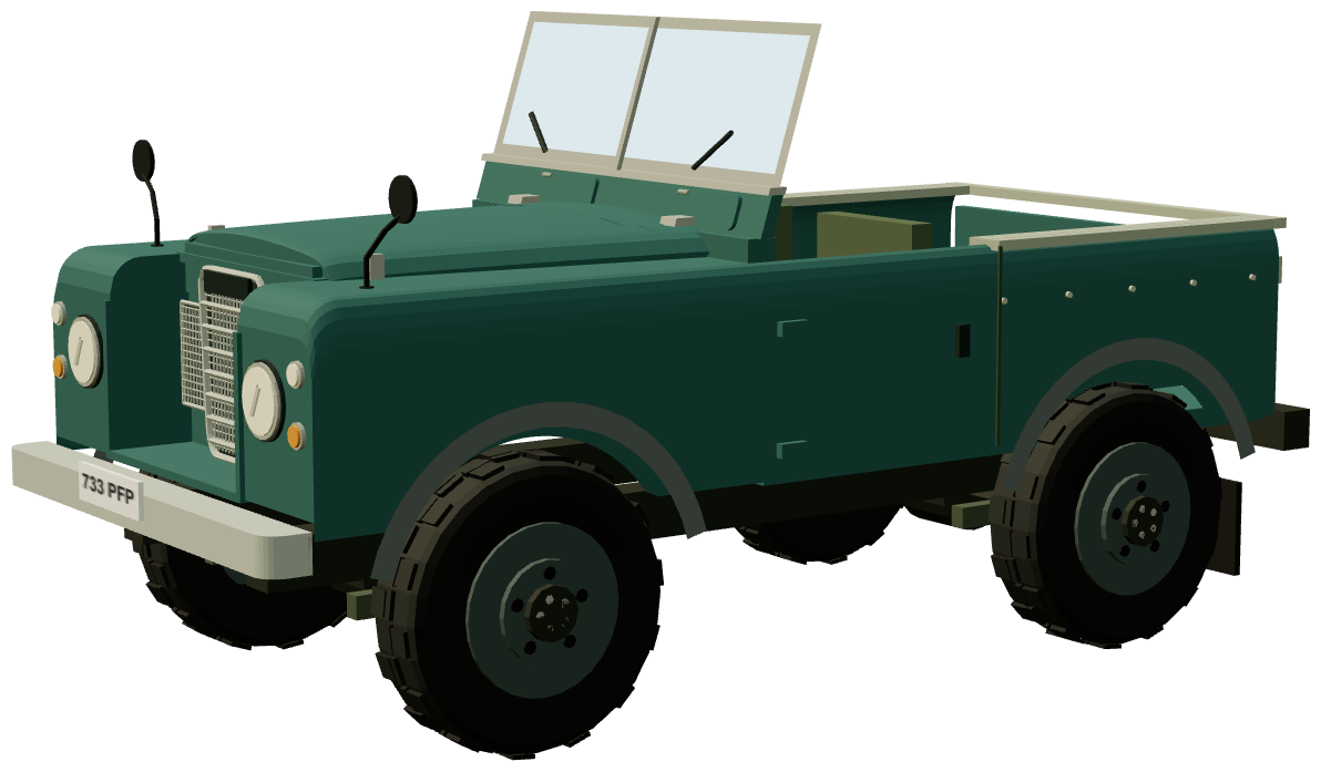 No Time To Die Series III — three-quarter view, registry 3D render