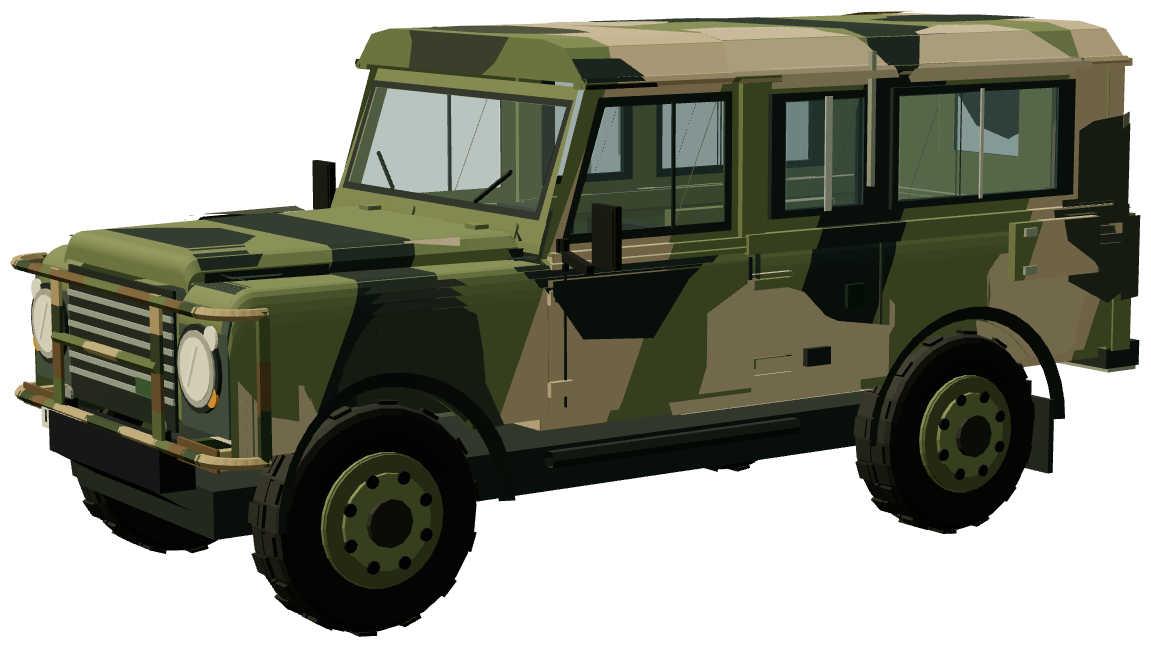 Personnel Carryall — three-quarter view, registry 3D render