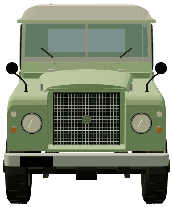 Peter Rabbit Series IIA — front view, registry 3D render