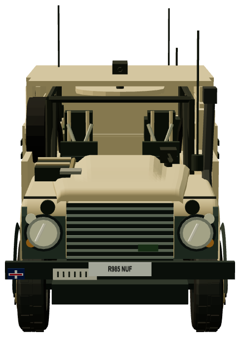 Wolf 110 R+WMIK — front view, registry 3D render