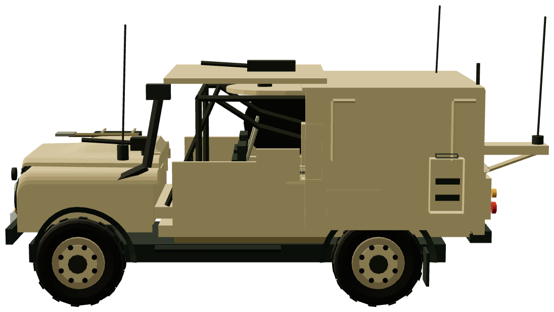 Wolf 110 R+WMIK — side view, registry 3D render
