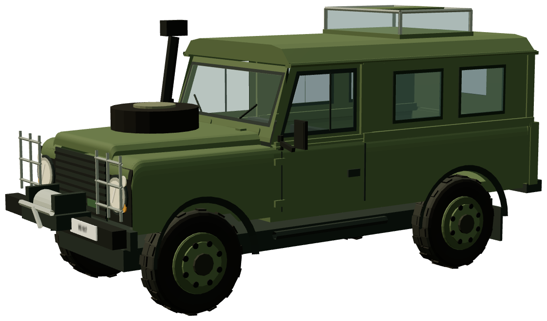 RAF TUM Enhanced Protection Vehicle — three-quarter view, registry 3D render
