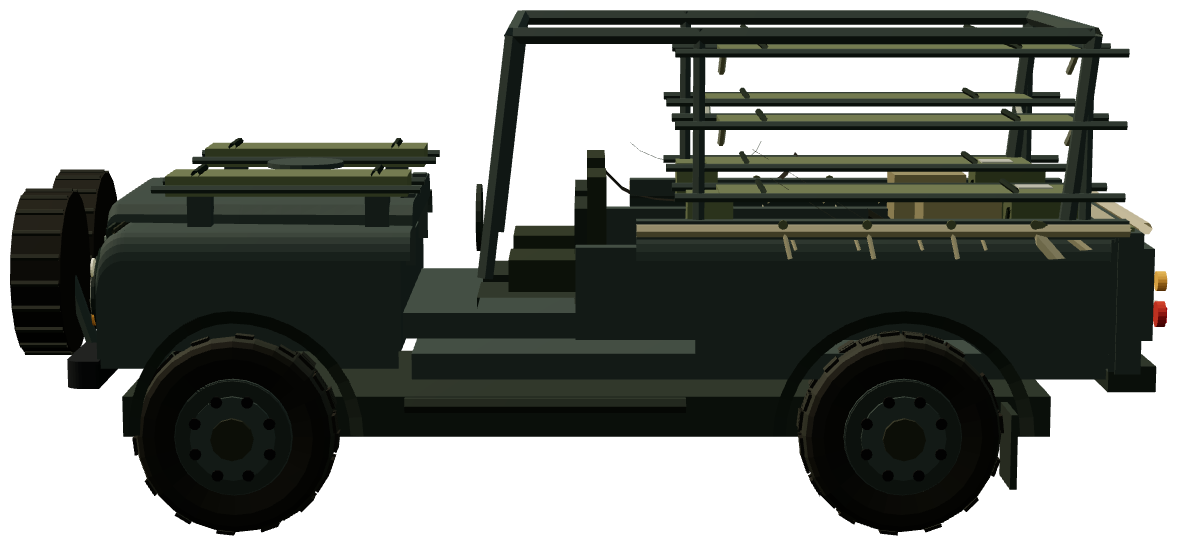 Ranger MEDSOV — side view, registry 3D render
