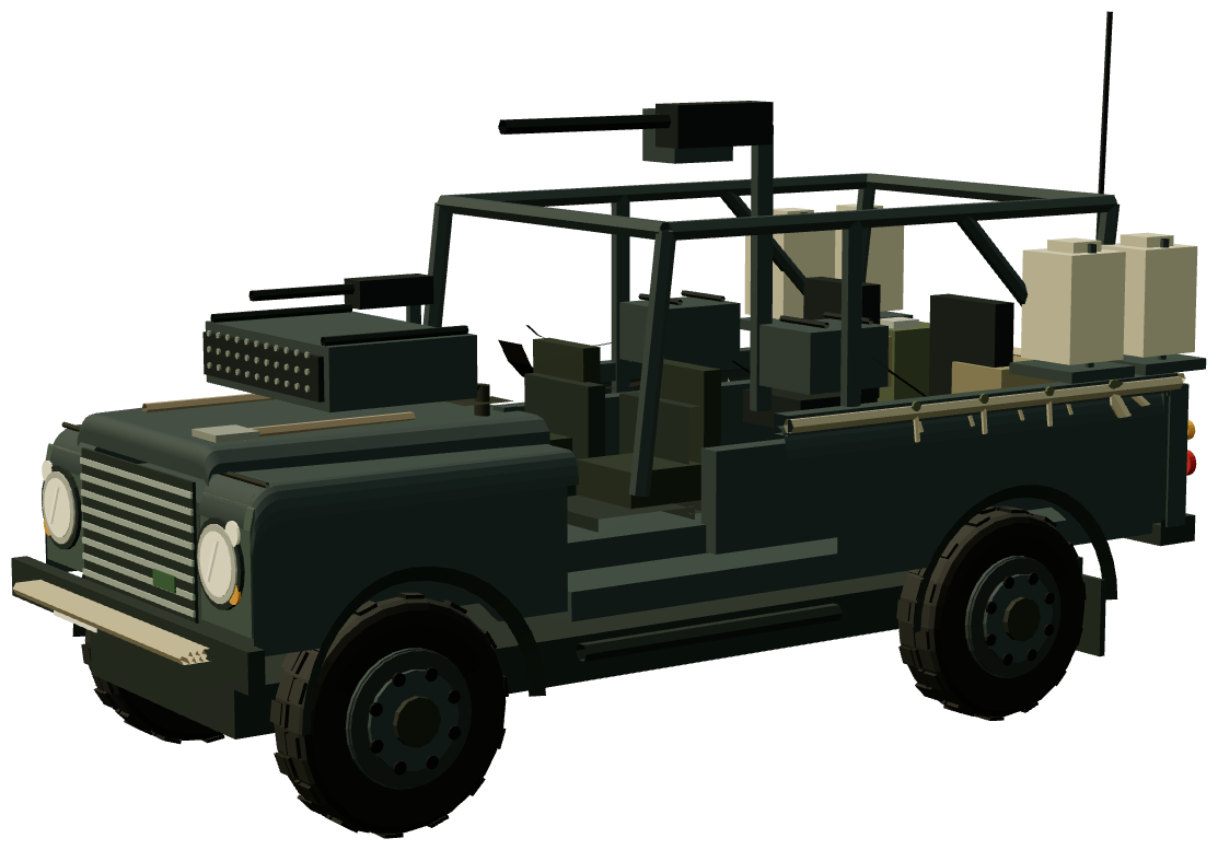 Ranger SOV — three-quarter view, registry 3D render