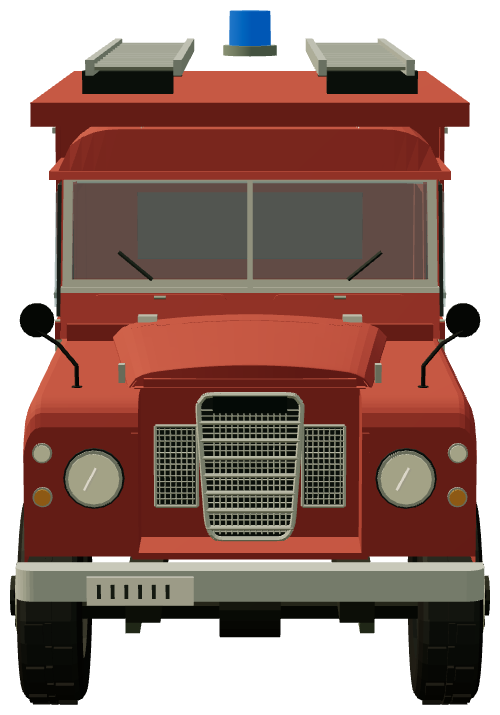 Carmichael Redwing FT/5 — Series III — front view, registry 3D render