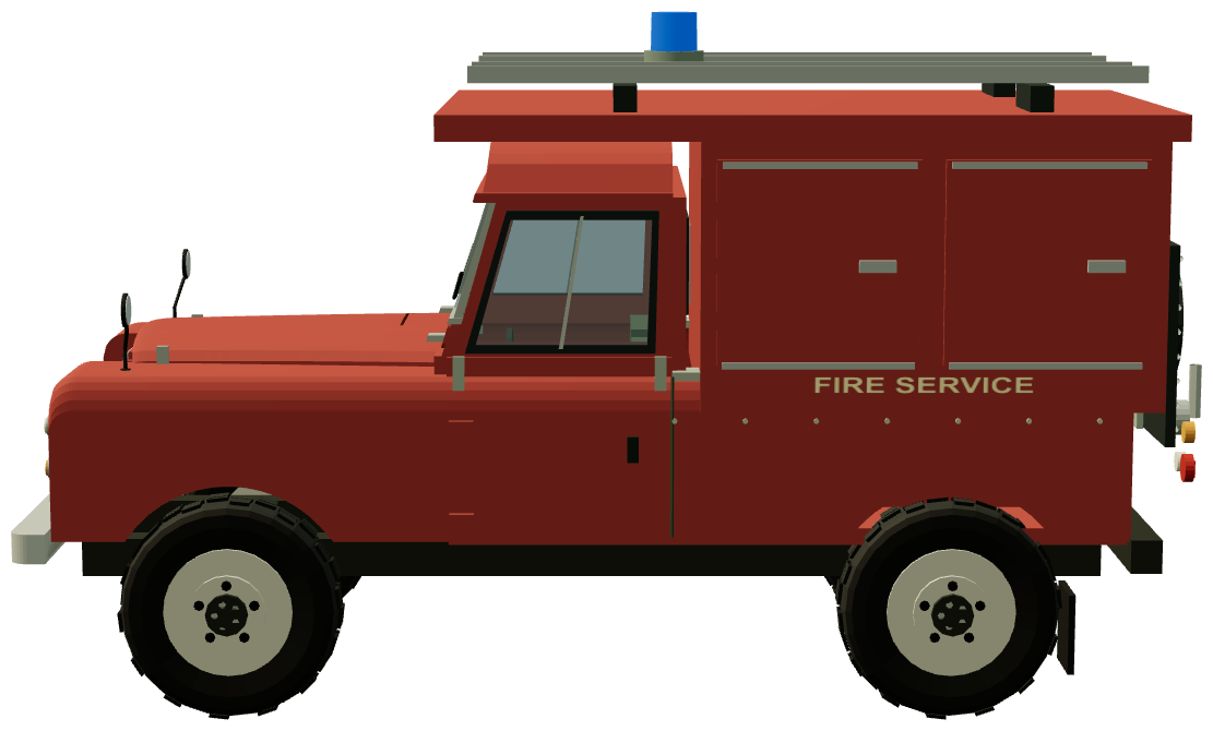 Carmichael Redwing FT/5 — Series III — side view, registry 3D render