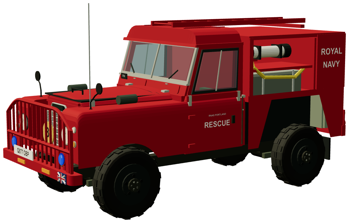 RNAS Series III Fire Rescue — three-quarter view, registry 3D render