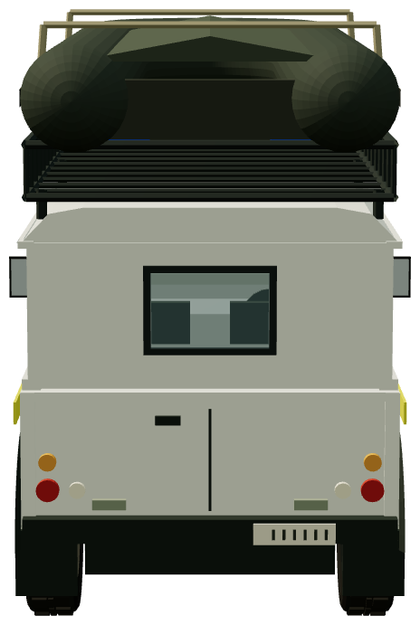 Royal Navy EOD — rear view, registry 3D render