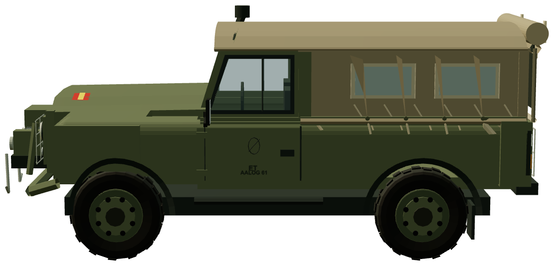 Aníbal Soft Top — side view, registry 3D render