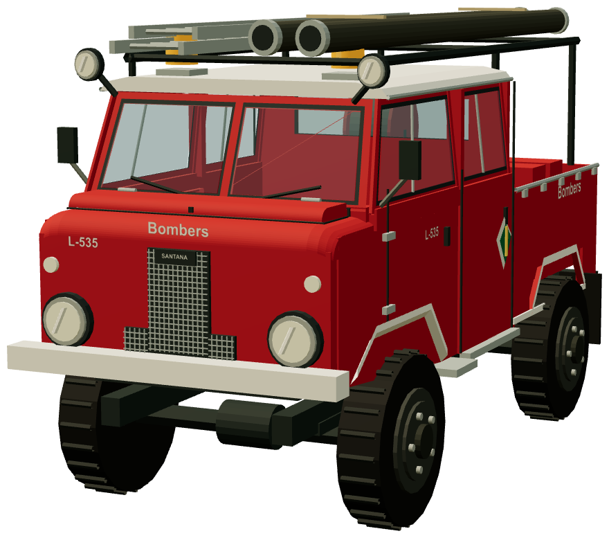 1300 Bomberos Double Cab — front three-quarter render