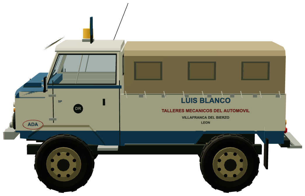 1300 recovery — side view, registry 3D render