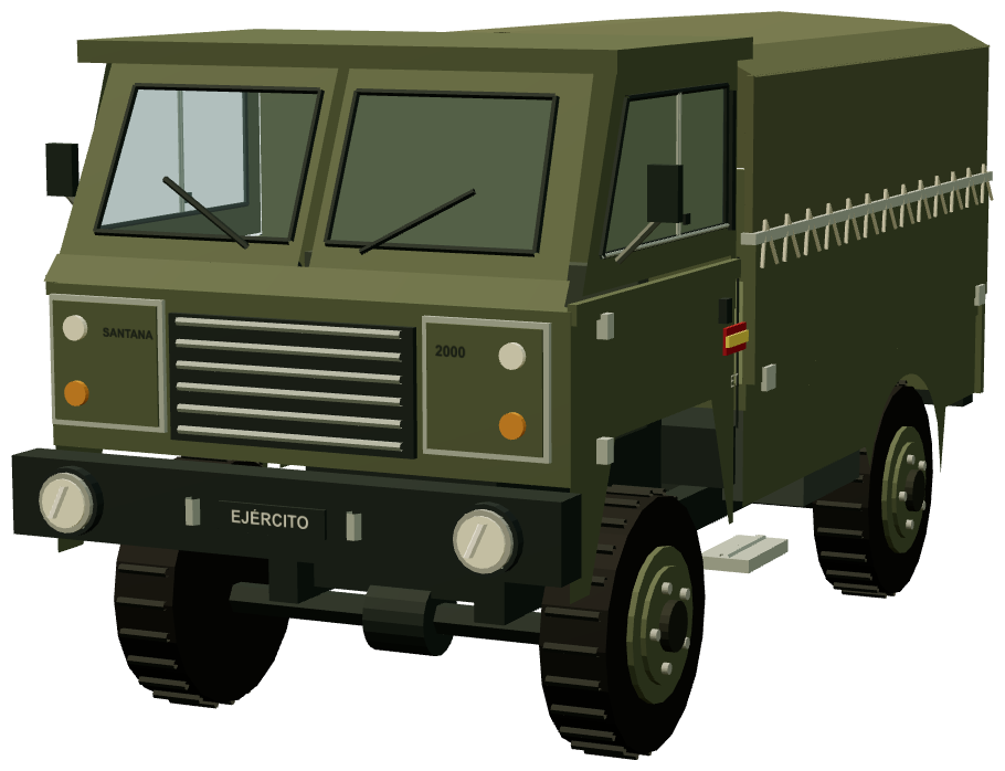 Santana 2000 FC Soft Top — front three-quarter render