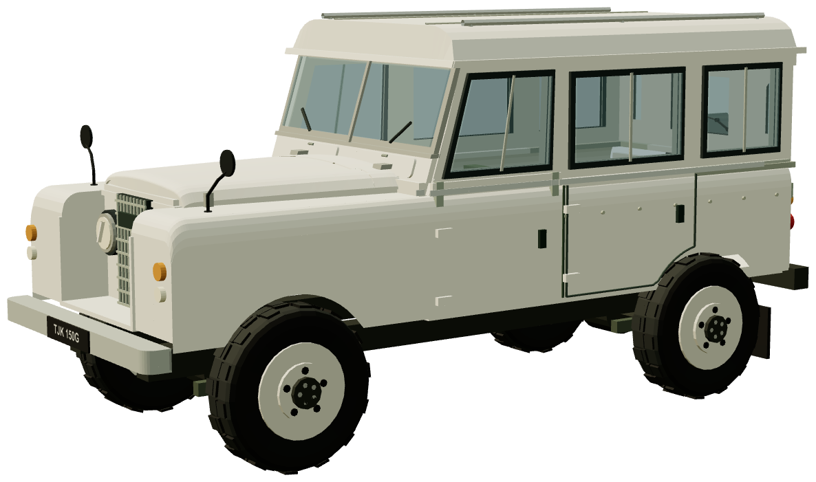 Searle Estate Wagon — three-quarter view, registry 3D render