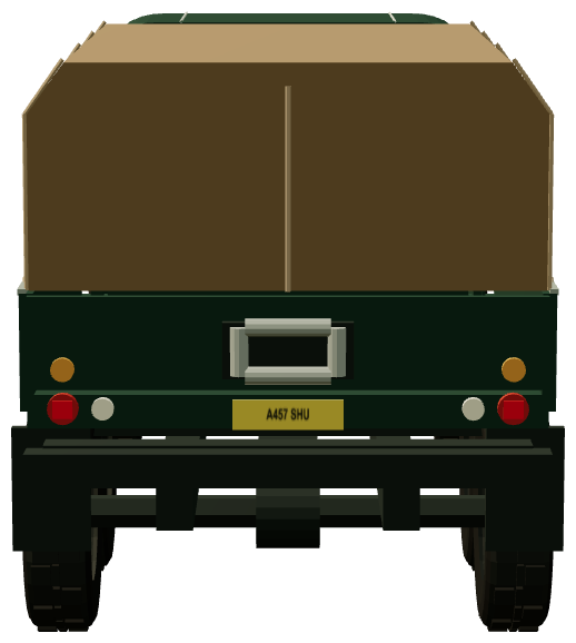 SEEBOARD 6×6 Line Tensioner — rear view, registry 3D render