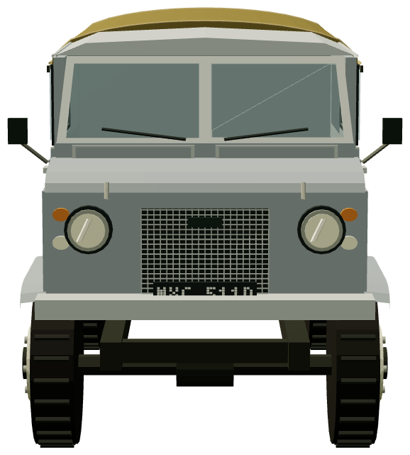 Series IIA Forward Control — front view, registry 3D render