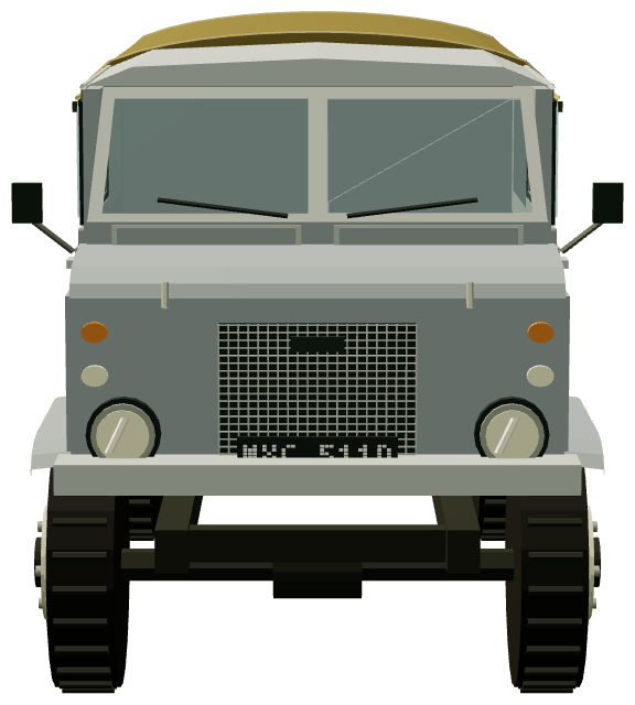 Series IIB Forward Control — front view, registry 3D render