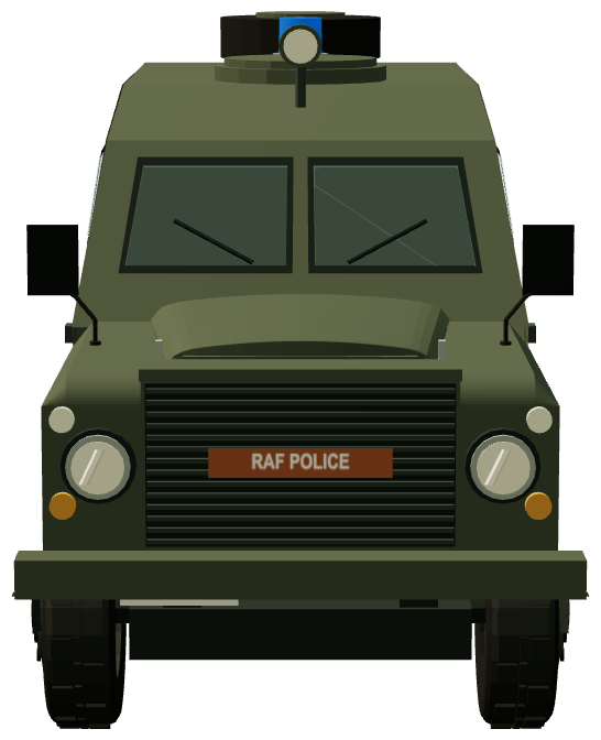 Shorland S55 APV — front view, registry 3D render