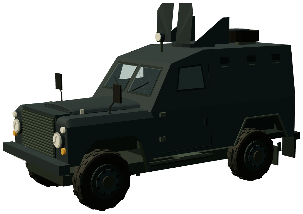Shorland S55 APV · Otokar ZPT — three-quarter view, registry 3D render