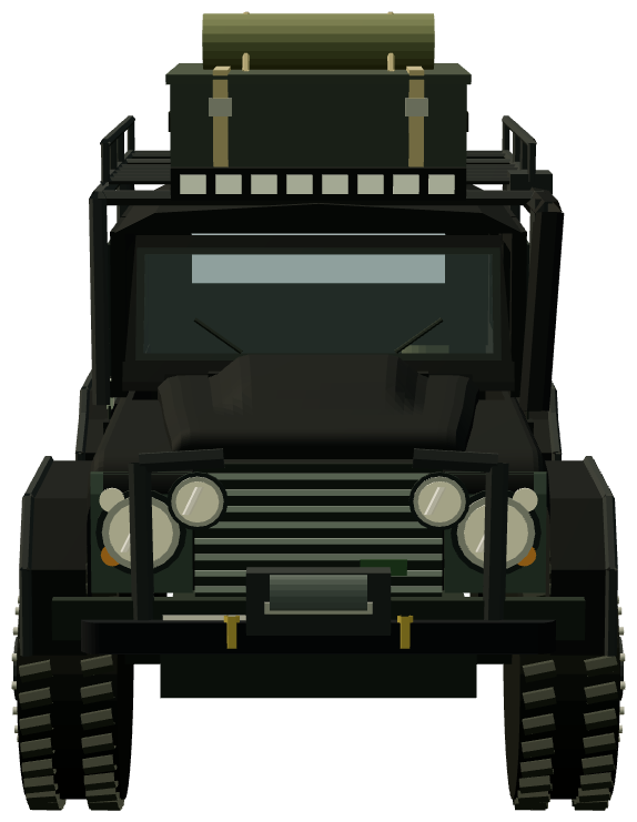 Spectre Defender SVX — front view, registry 3D render