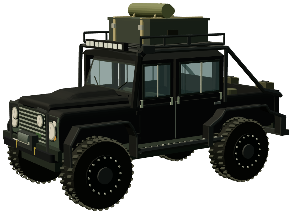 Spectre Defender SVX — three-quarter view, registry 3D render