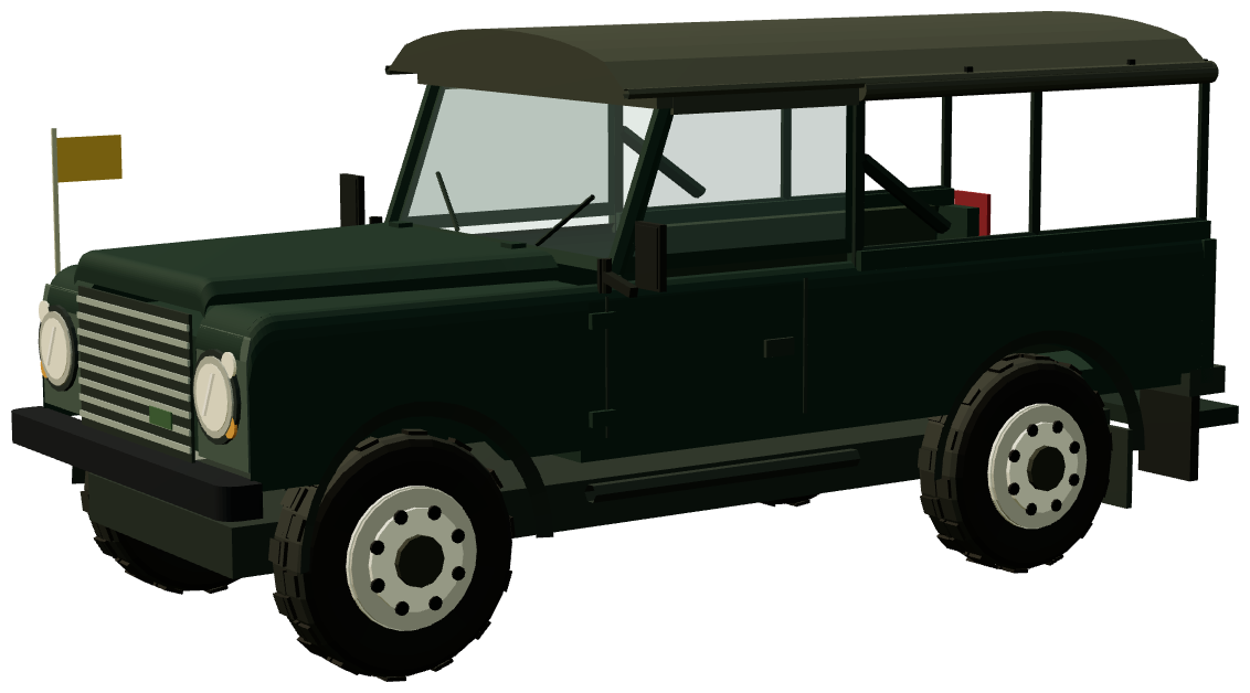 President’s Guard Escort — three-quarter view, registry 3D render