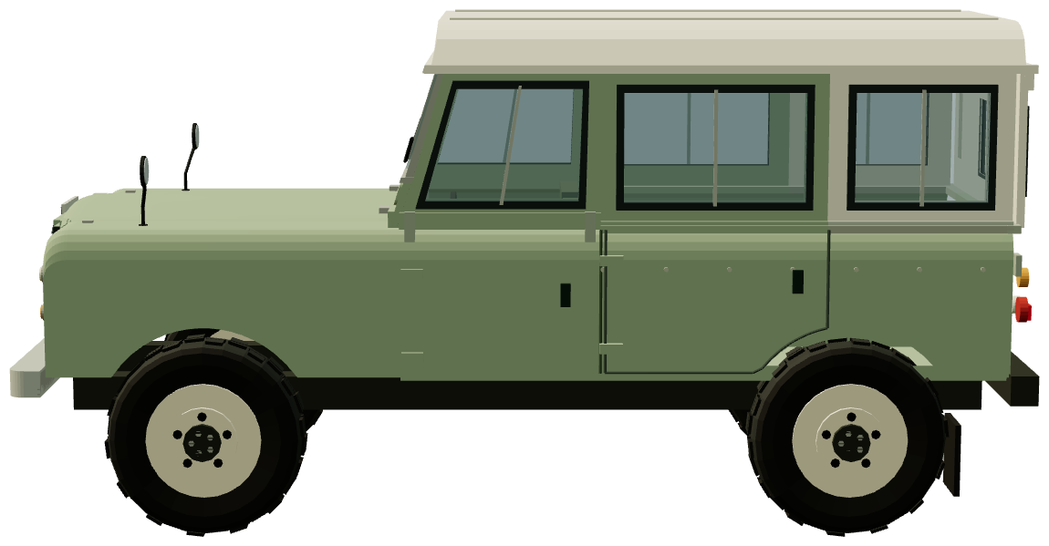 Series III Stage 1 V8 — side view, registry 3D render