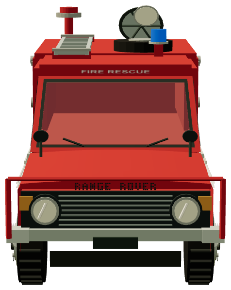 TACR2 — front view, registry 3D render