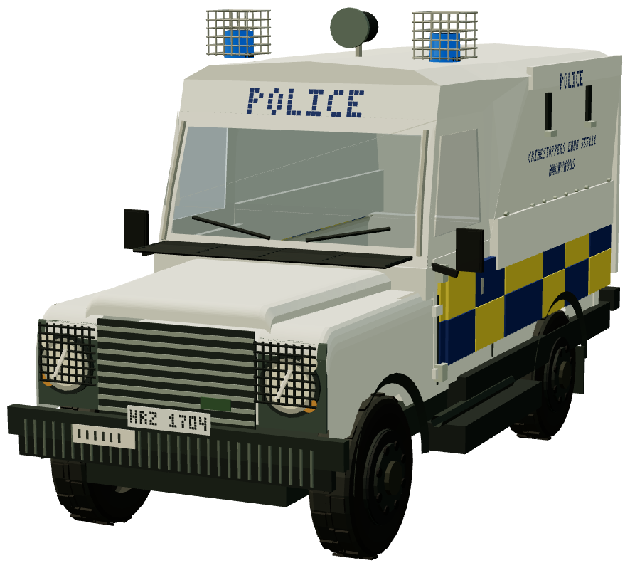 Land Rover Tangi — front three-quarter view, registry 3D render