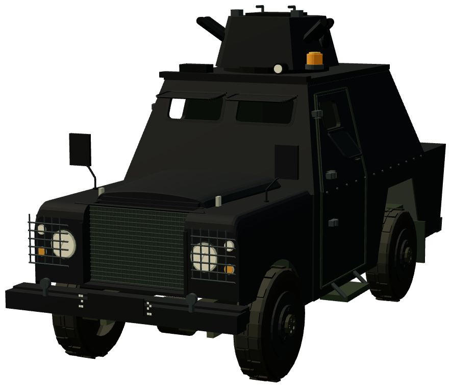 Margaret, The Iron Landy — front three-quarter view, registry 3D render