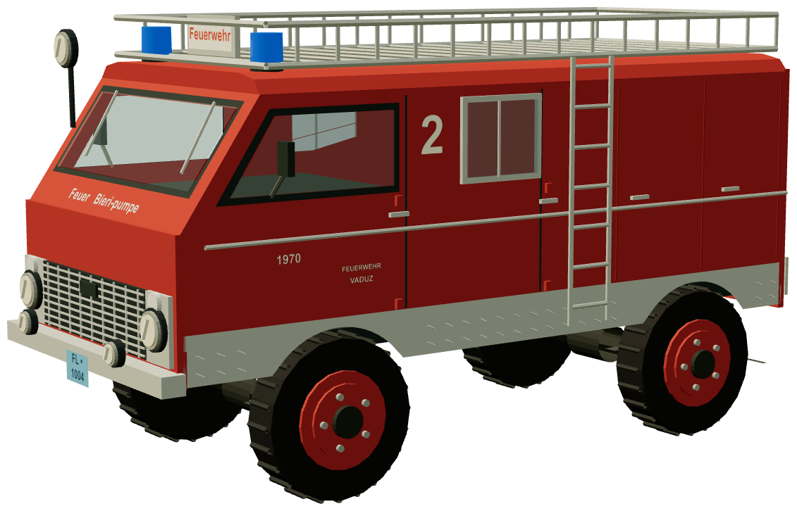 Vaduz Marte Pikettfahrzeug — three-quarter view, registry 3D render