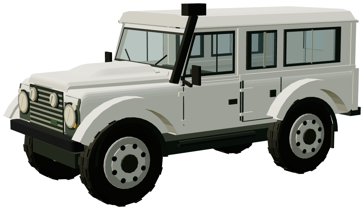 Volcano Trails Super Defender — three-quarter view, registry 3D render