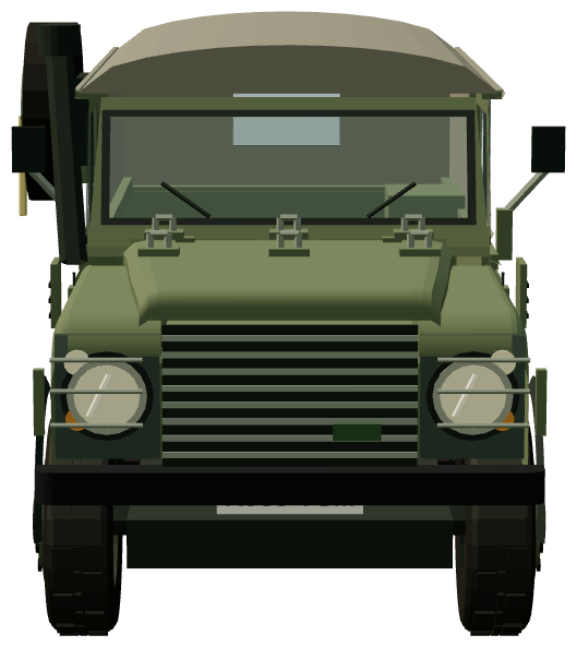 Wolf TUM HS FFR Soft Top Bowman — front view, registry 3D render