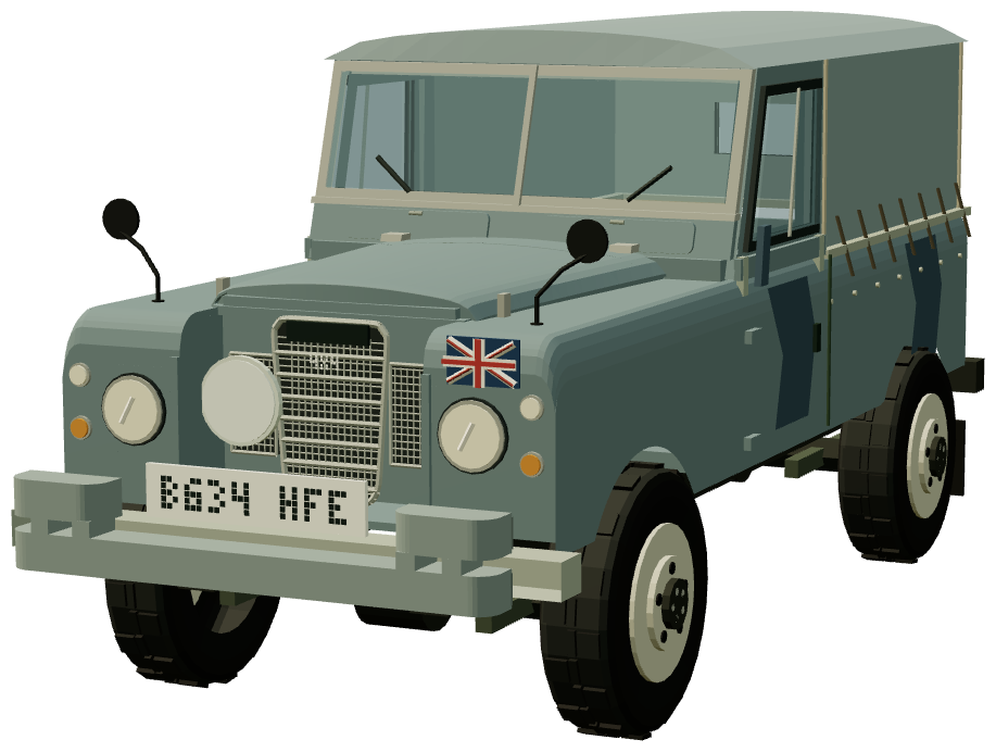 Gen 3 Military — front three-quarter render