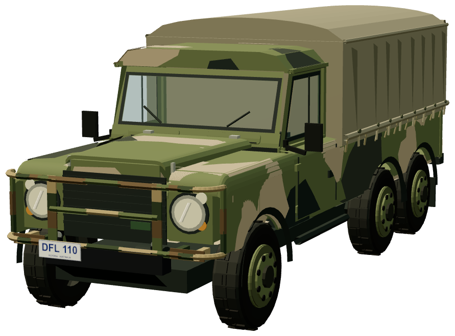 Outback 6×6 Canvas — front three-quarter render