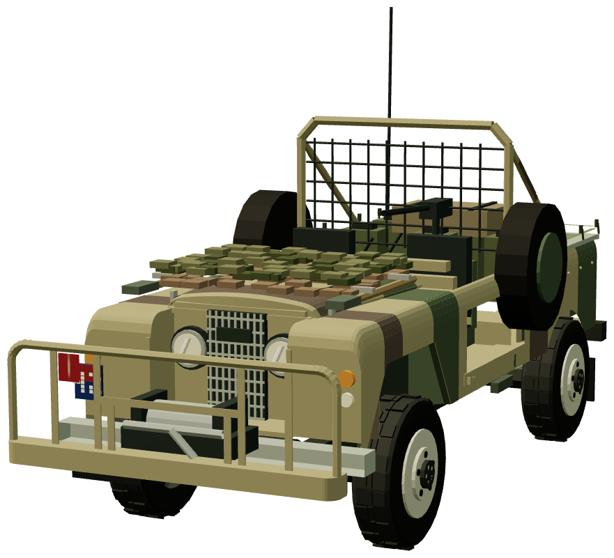 Special Forces Patrol — front three-quarter render