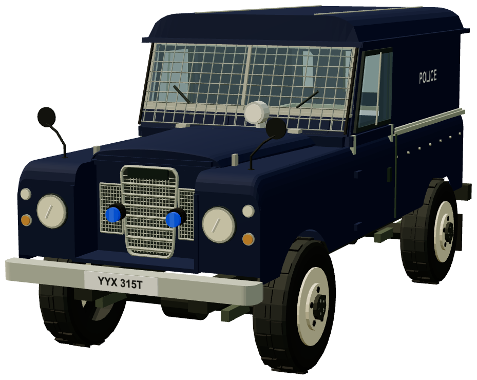 Gen 3 Riot Van — front three-quarter render