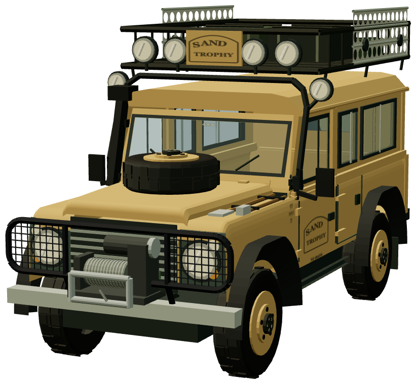 Sand Trophy 1989 — Amazon Standard — front three-quarter render