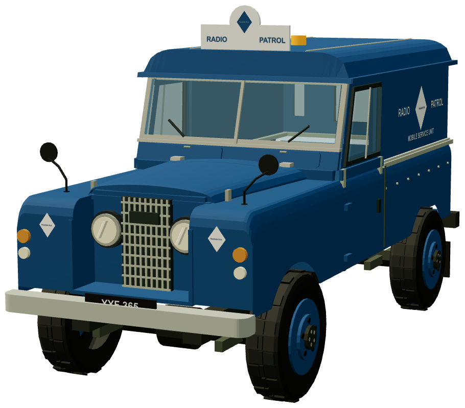 Roadside Club Radio Gen 2 — front three-quarter render