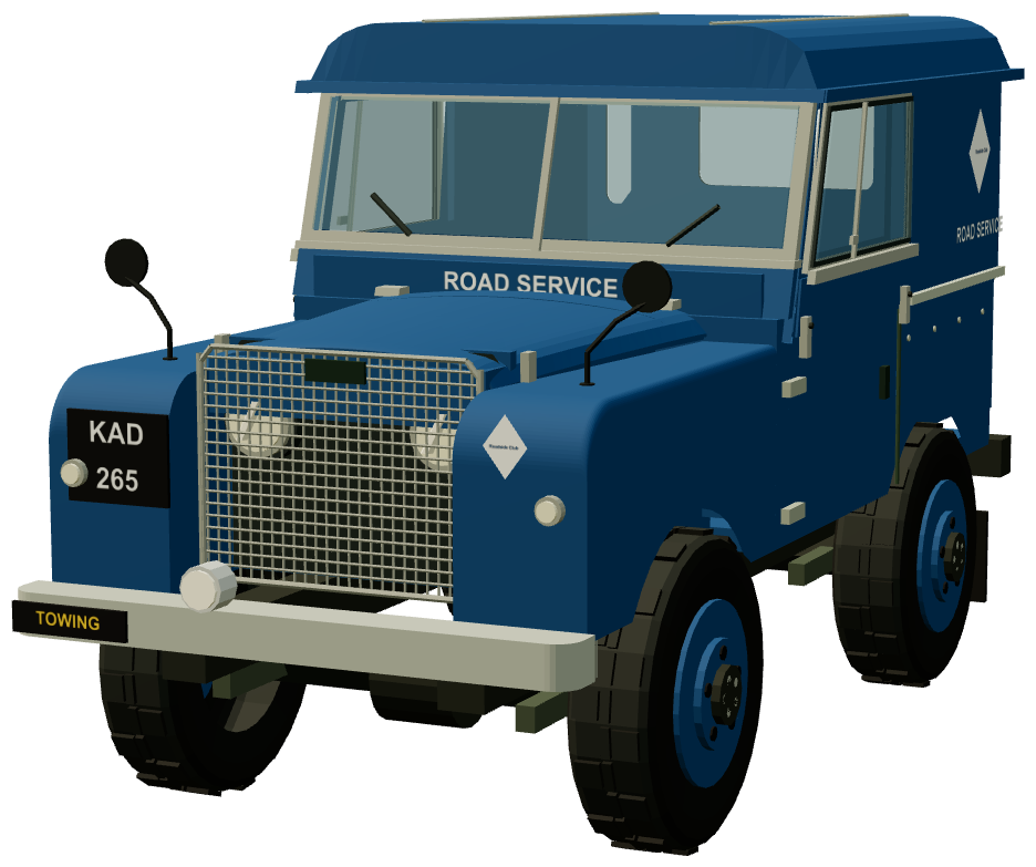 Roadside Club Radio Gen 1 — front three-quarter render