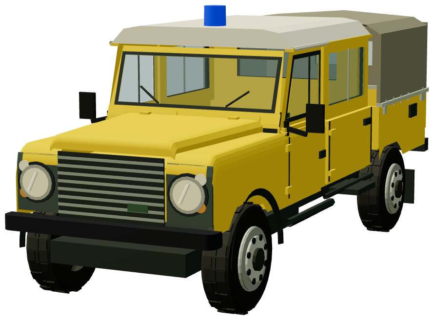 Euro Fire Tender — front three-quarter render