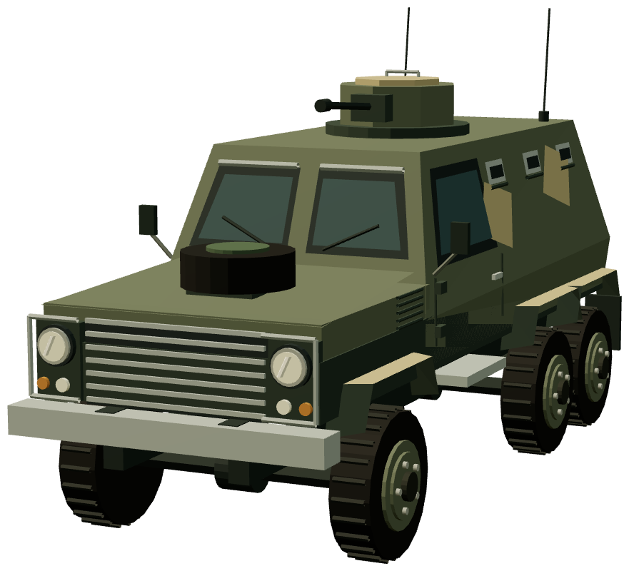 Hardshell Dragoon — front three-quarter render