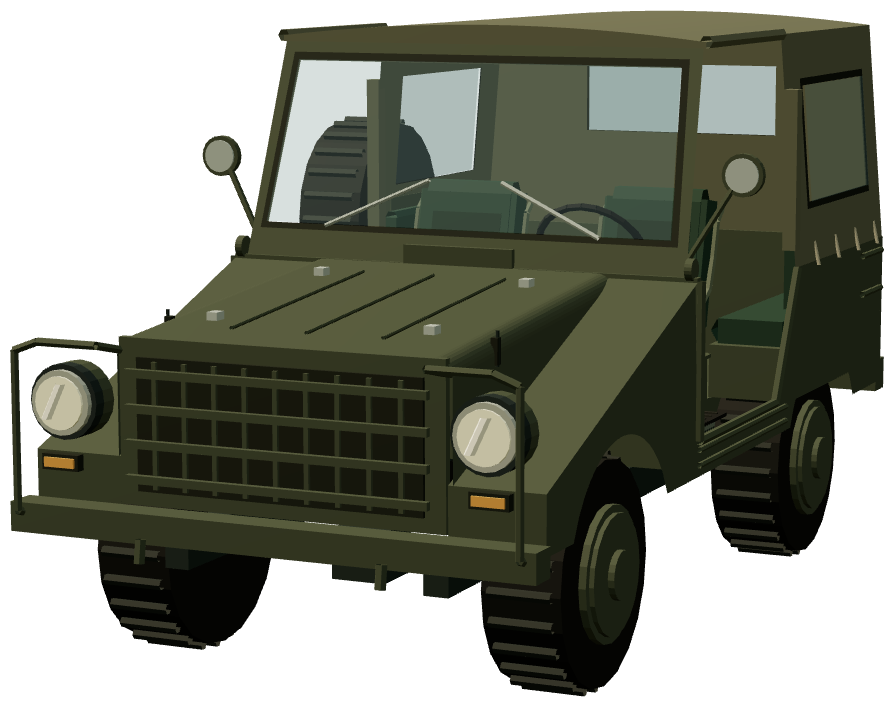 Isar Gnat Pickup — front three-quarter render