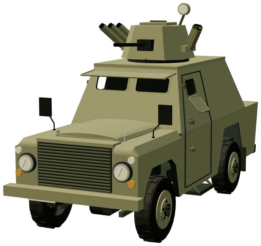 Military APV Gen 5 — front three-quarter render