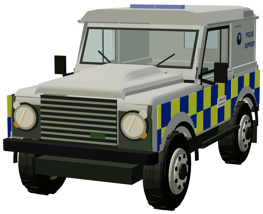 County Police Runner — front three-quarter render