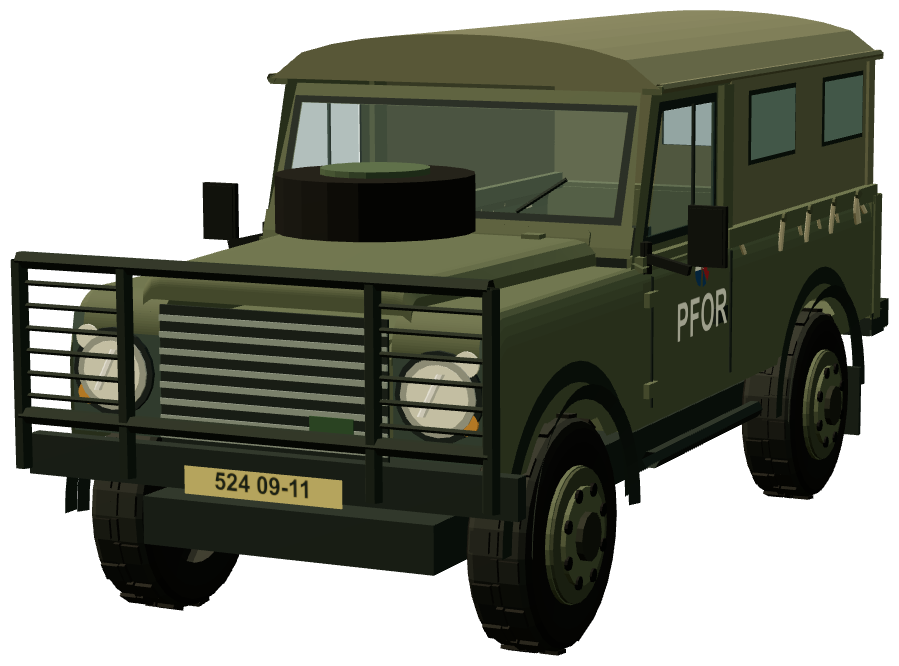 Euro Army Runner Standard — front three-quarter render
