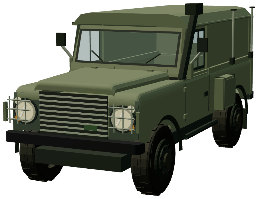 Jackal Radio Hard Top — front three-quarter render